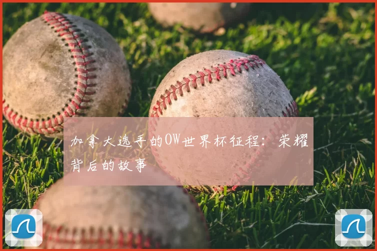 加拿大选手的OW世界杯征程:荣耀背后的故事